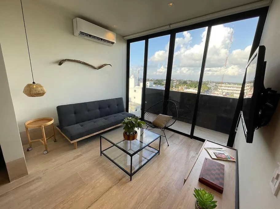 Holiday home Brand New Condo With Rooftop Pool Cozumel