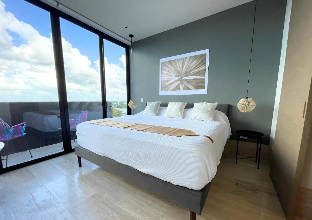 Brand New Condo With Rooftop Pool Cozumel Casa de Férias